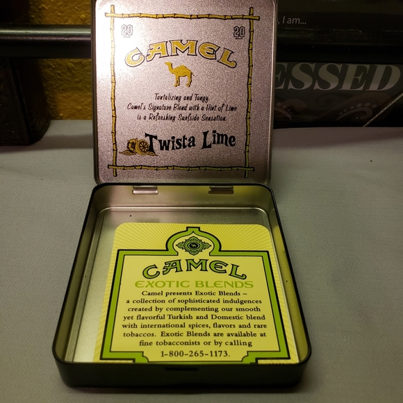 Vtg R.J.Reynolds Tobacco Tin 20 Class A Cigarettes Stash Box Cash - Picture 2 of 2